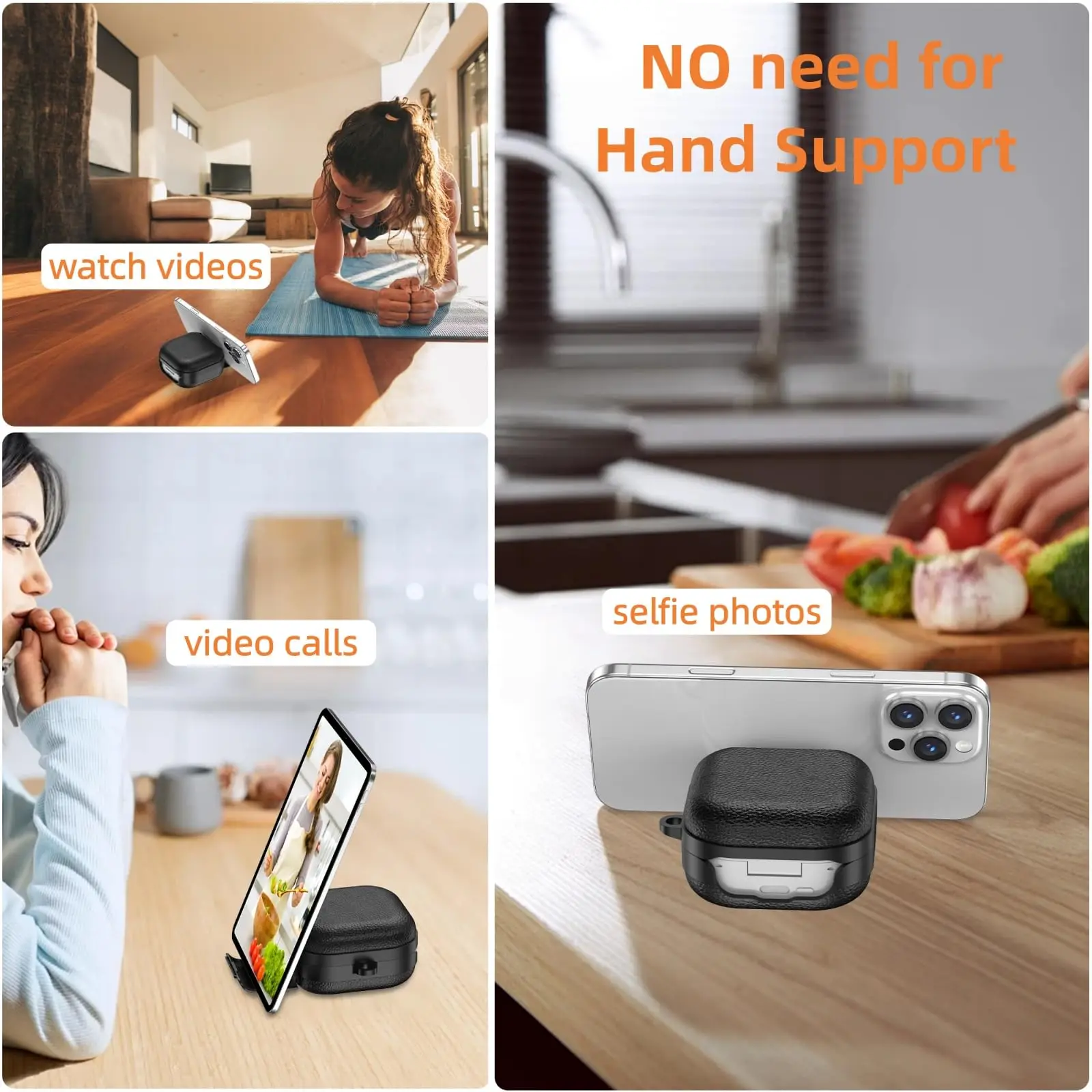 Enhanced Wireless Earbuds Protective Case with Keychain & Lanyard