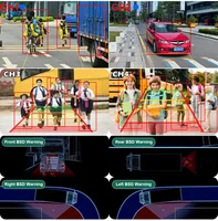 Wireless 7'' AHD Digital Touch Screen DVR Record IR Night Vision Reverse Backup Camera 4CH WiFi Monitor For Truck/Trailer/Bus/RV - Image 4