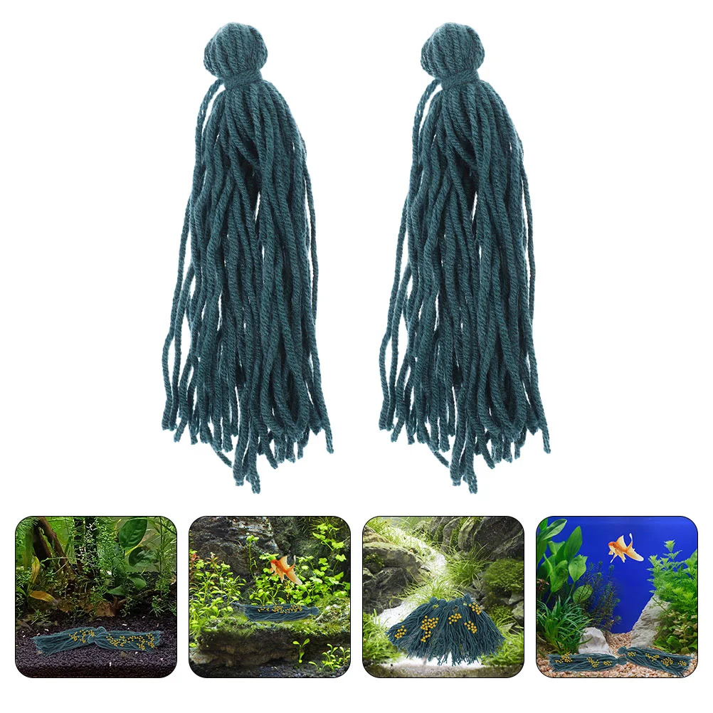 10 Pcs Breed Mops Aquarium Shrimp Fish Tank Spawning for Breeding Tool Guppies Egg Laying fish tank ornaments,fish tank decorations,aquarium ornaments
