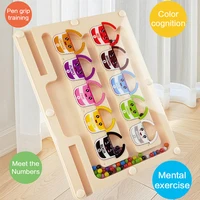 Magnetic Digital Bead Magnetic Maze Toy for Children's Puzzle Practice, Attention and Concentration Training Game for Ages 3-6 3