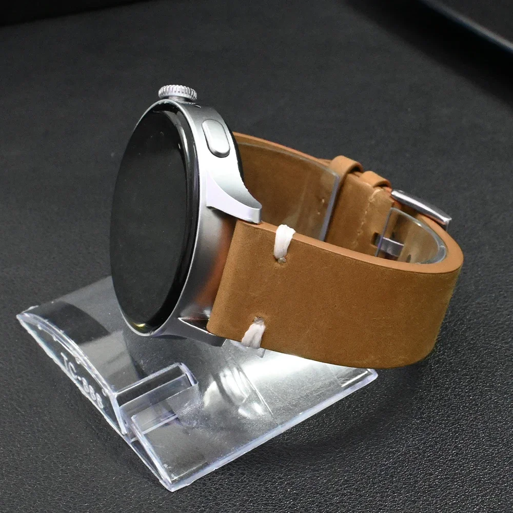 Bargain Great Leather 20 mm Watch Wristband DZ5208_K0037909 main image 1