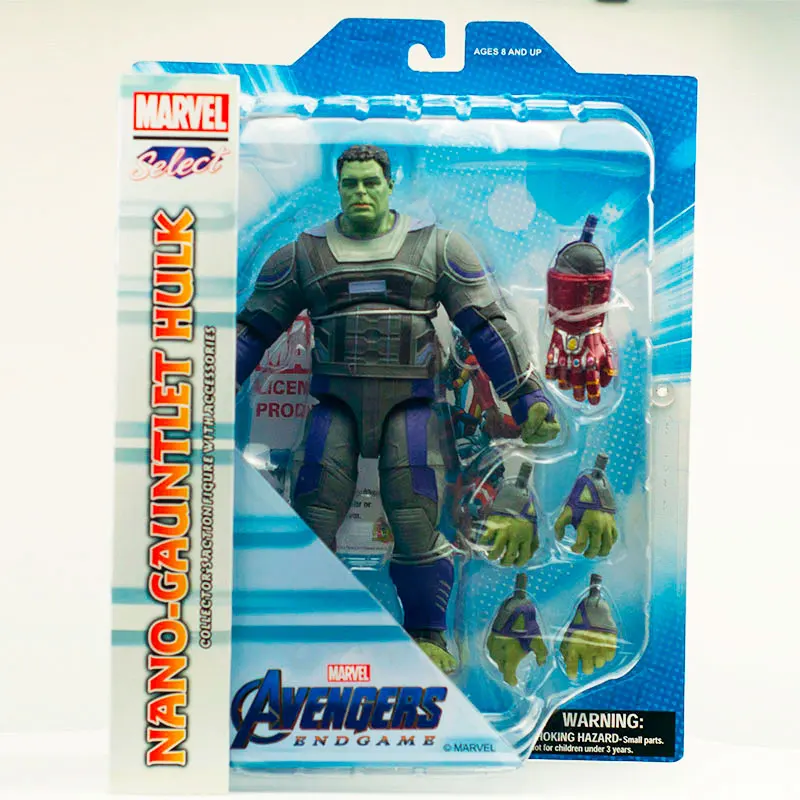 Marvel Select Hulk Avengers Endgame Action Figure IN STOCK USA SELLER 