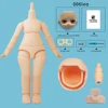 Normal White OB11 Doll Body + Head + Face 10Cm Moveable Joints Doll With Makeup Replaceable Accessories For Obitsu 11Gsc Head 5