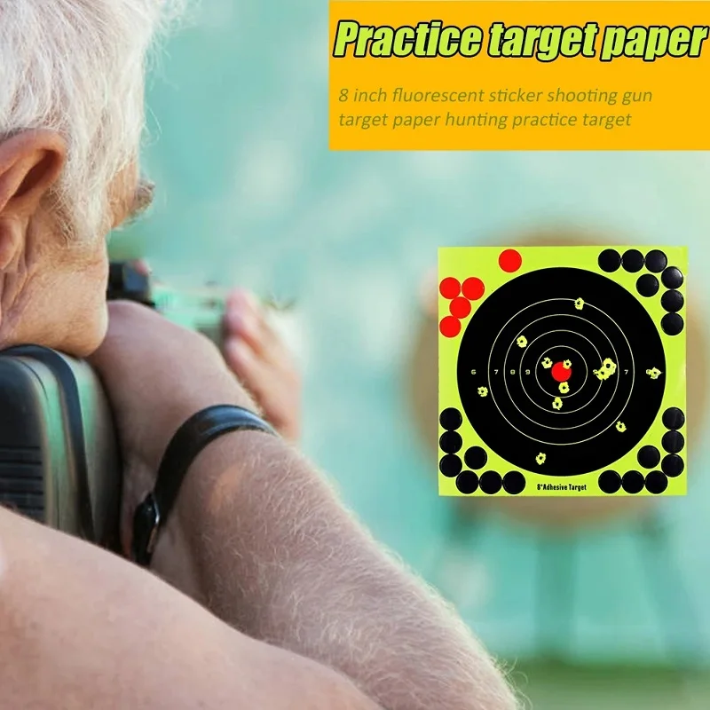 Splatter Target Sticker Adhesive