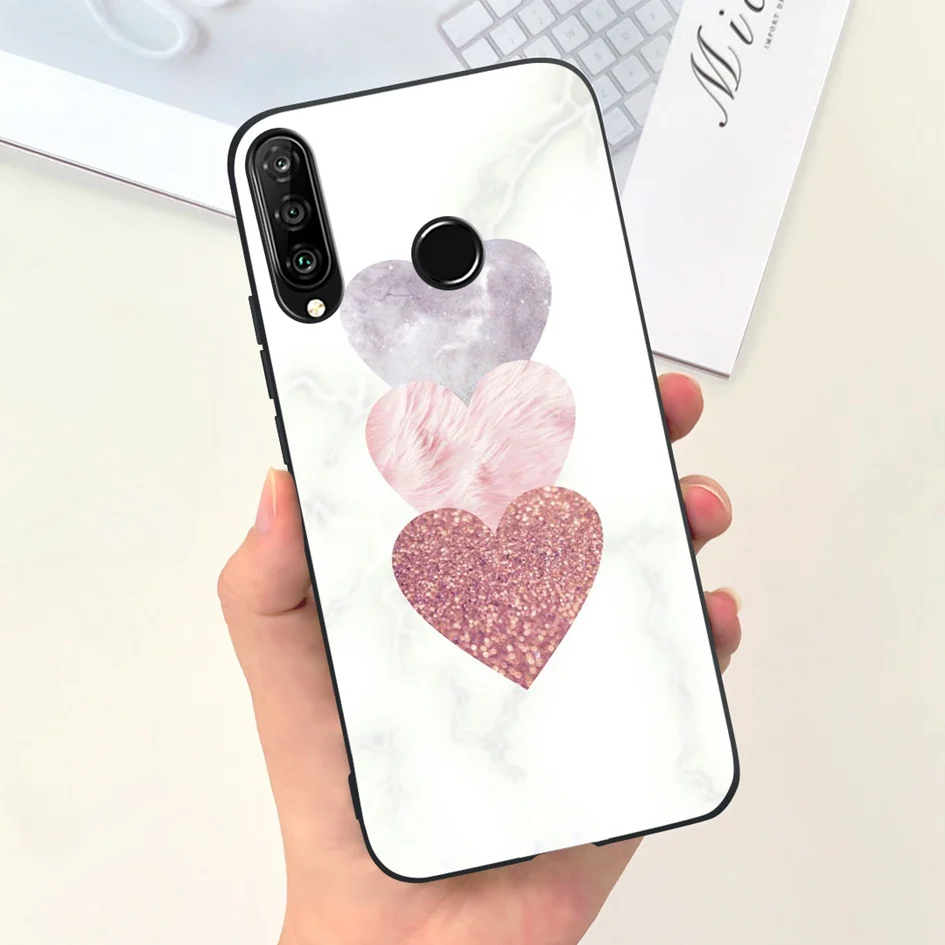 Floral Space Pattern Soft Silicone Phone Case