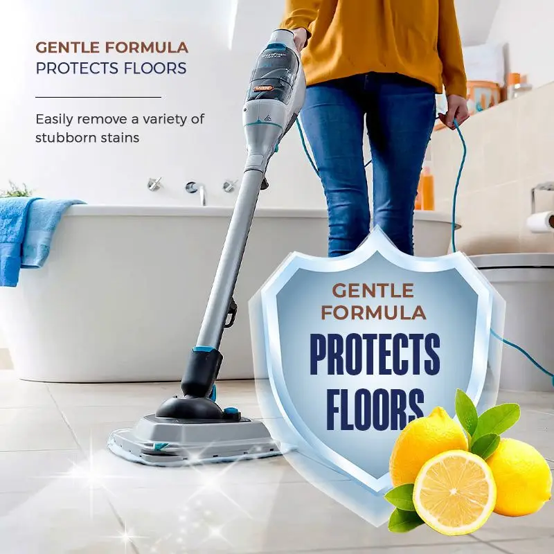 Jue-Fish Powerful Decontamination Floor Cleaner Strong Stain Removal, Scale Removal, Brightening, Ceramic Tile Cleaner 4