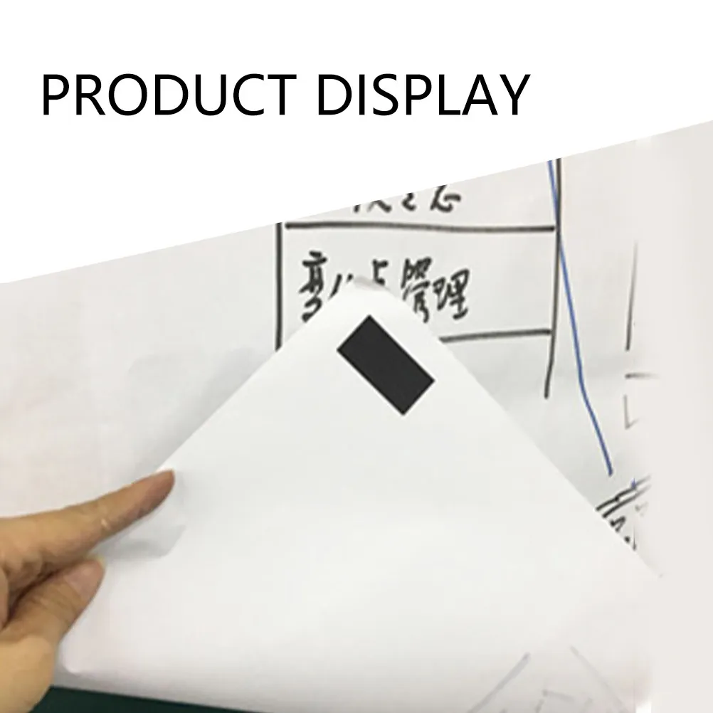 250개 양면 DIY 자석 시트, 사진, 예술, 벽, 냉장고 장 유연 접착식 자석 스티커