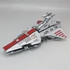 Star Venator Set Republic Ship Attack Cruiser Model Bricks Compatible 8039 MOC Spaceship Toys for Kids 05042 81044 180013 19077 3