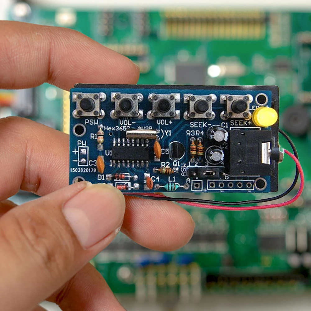 DIY 전자 키트 PCB DIY 라디오 리시버 키트, 76MHz-108MHz FM