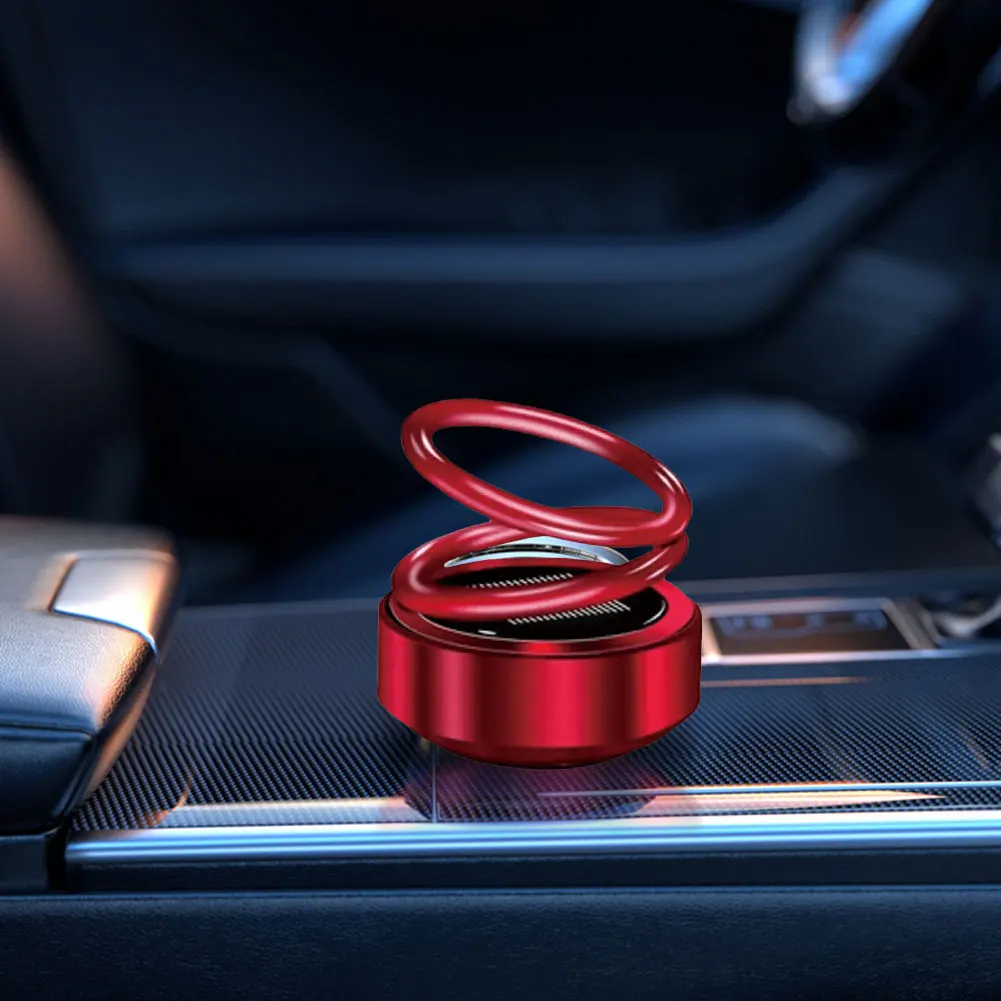 Rotating Double Ring Kinetic Molecular Heaters Portable Flavoring Air Purifier for Car Living Rooms Bathrooms