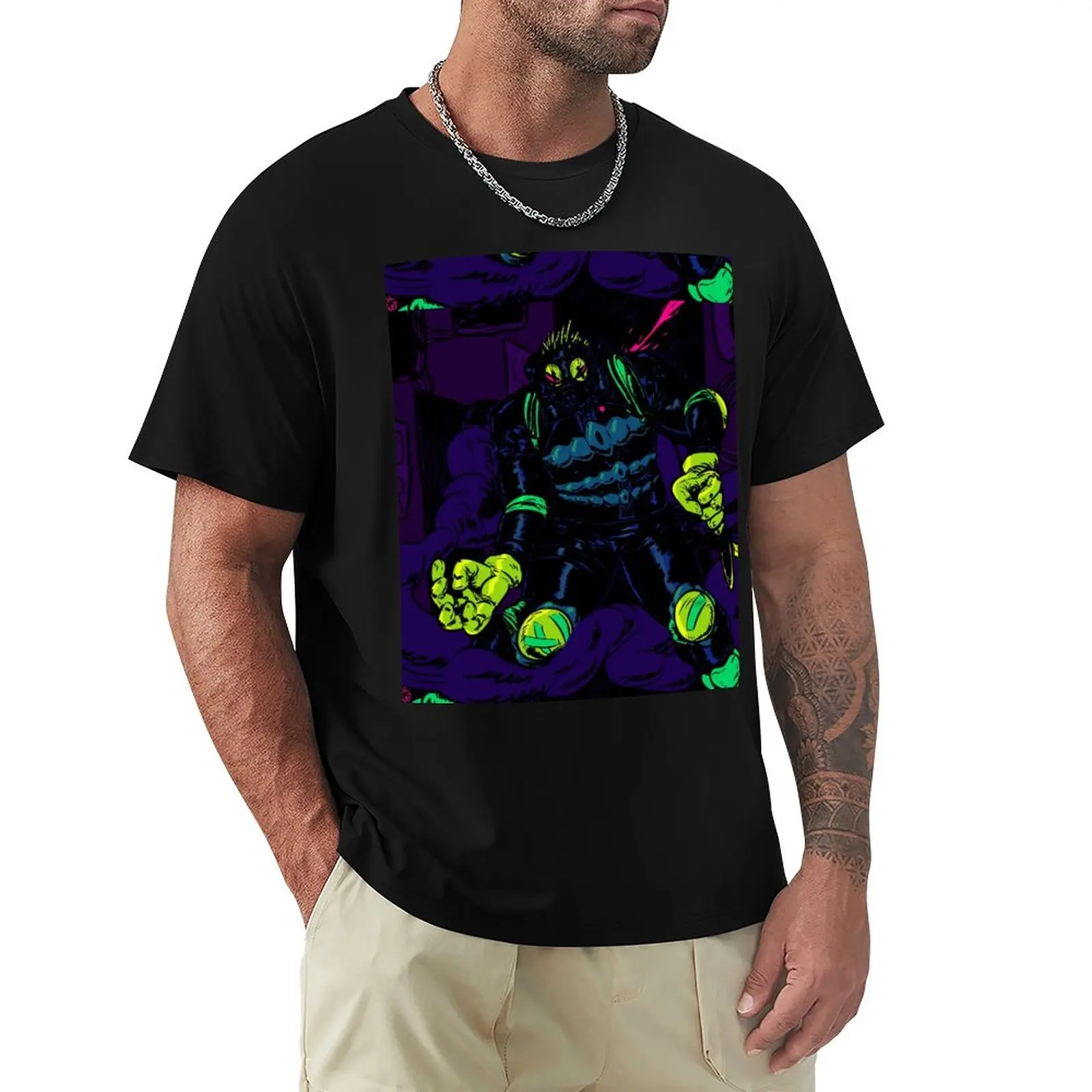 

caiman T-Shirt blondie t shirt black t shirt sweat shirts mens graphic t-shirts anime