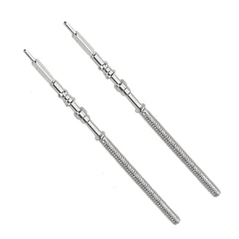 2PCS Watch Winding Stem Replacement Wrist Watch Parts Accessories Used