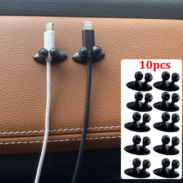 Car Dashboard Mobile Phone Cable Manager Charger Cable Line Organizer
