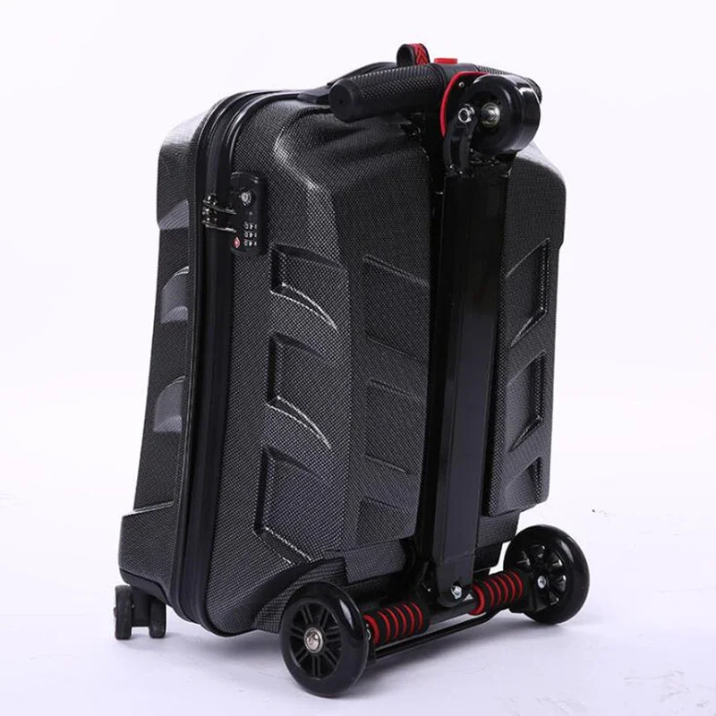 

New Carrylove 21" ABS scooter trolley luggage cabin suitcase lazy travel bag for trip