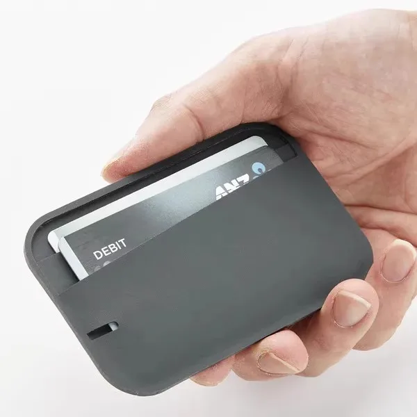 Ultra-Thin ALPAKA HUB Card Holder Portable Multi-Function Coin Purse Storage System for IC Cards Bank Cards Cact Size