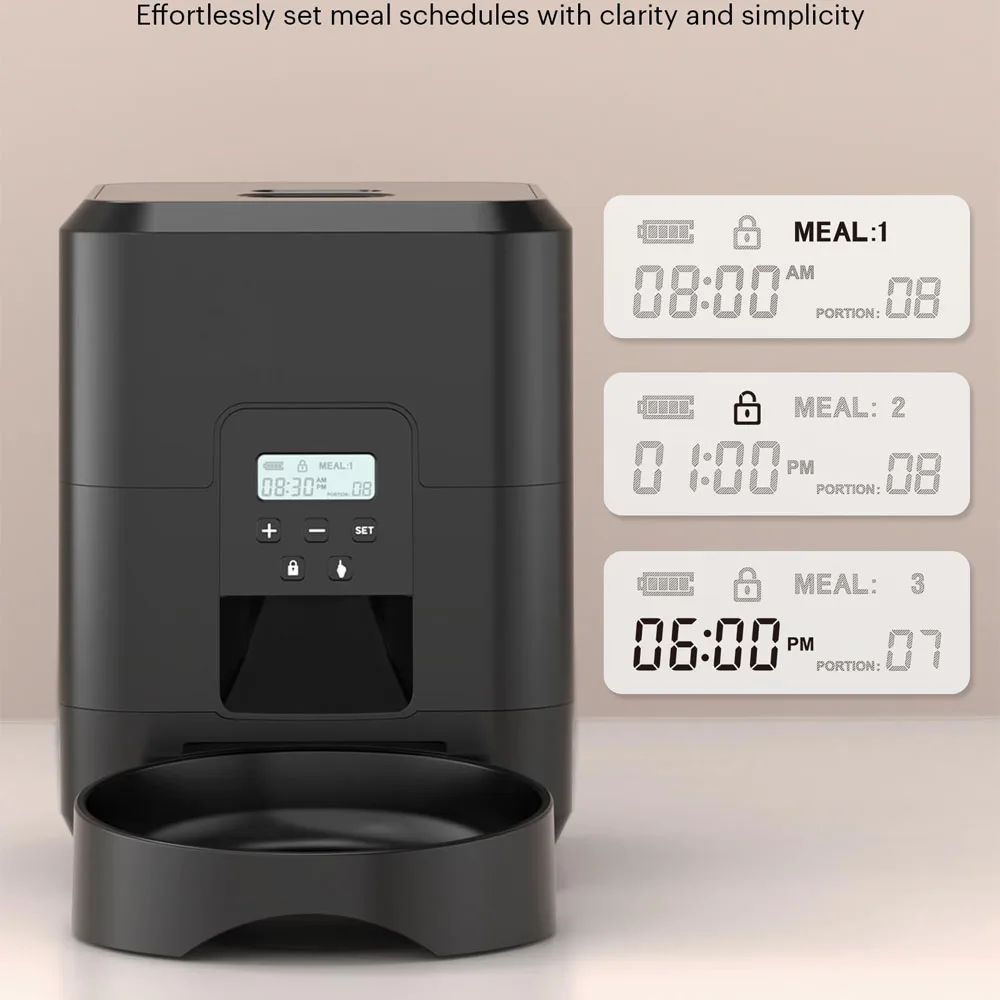 Smart Pet Feeder with 2L Capacity for Efficient and Balanced Feeding