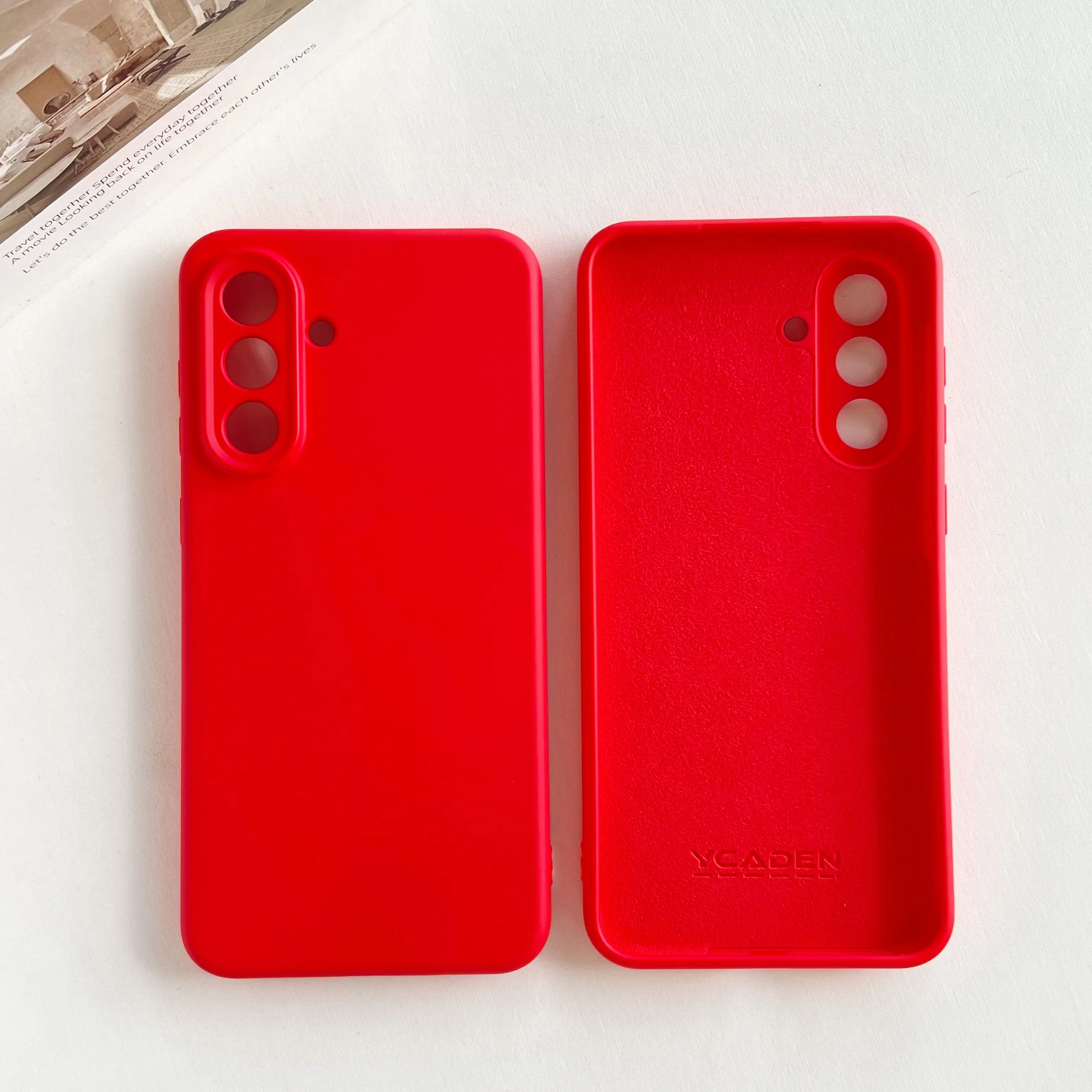 Premium Shockproof Matte Liquid Silicone Phone Case - Soft Protective Cover