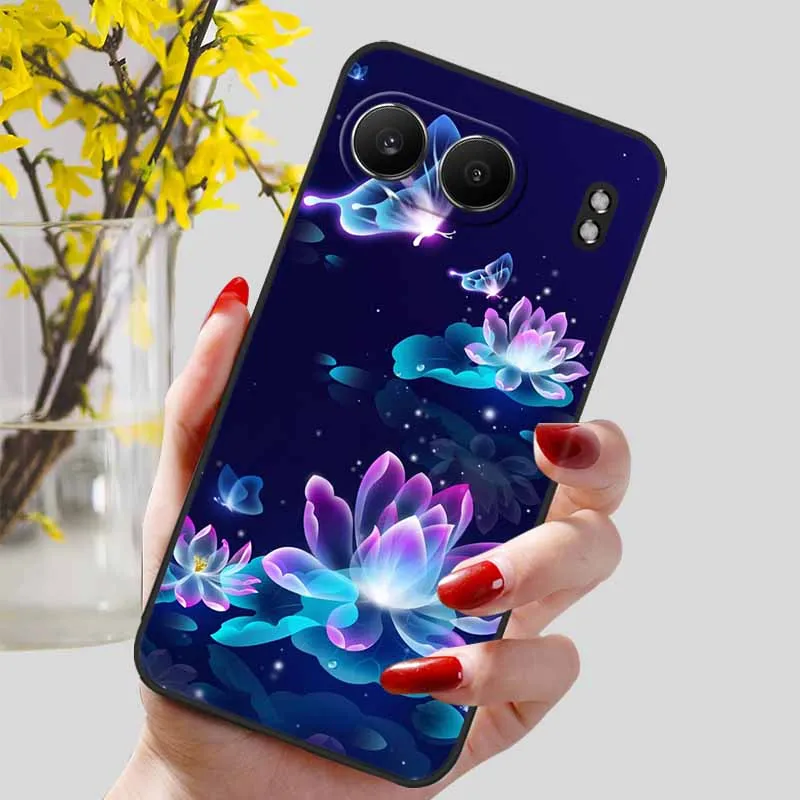 Luxurious Soft TPU Silicone Phone Cover - Beautiful Protective Back Shell