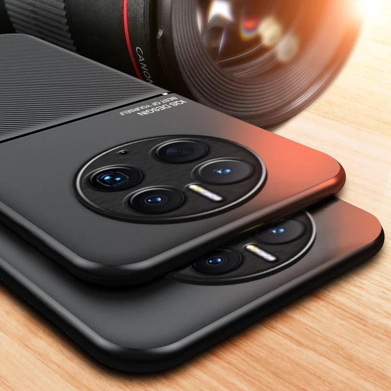 Premium Magnetic Phone Case with Anti-Skid Shock-Resistant Silicone Back Cover