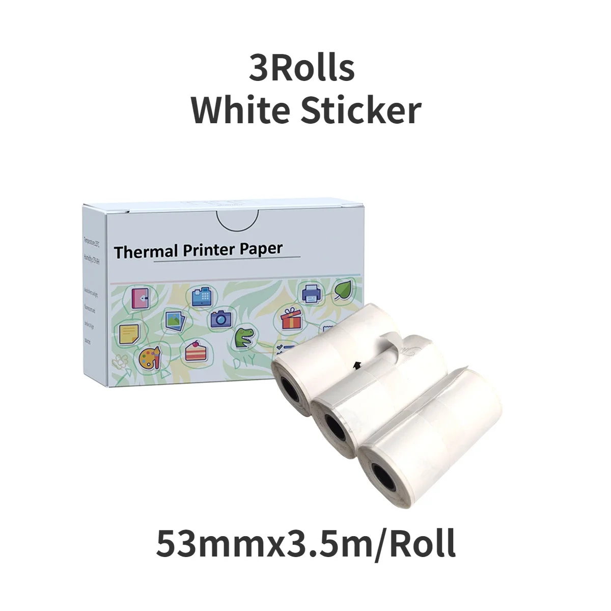 White Sticky-53mm