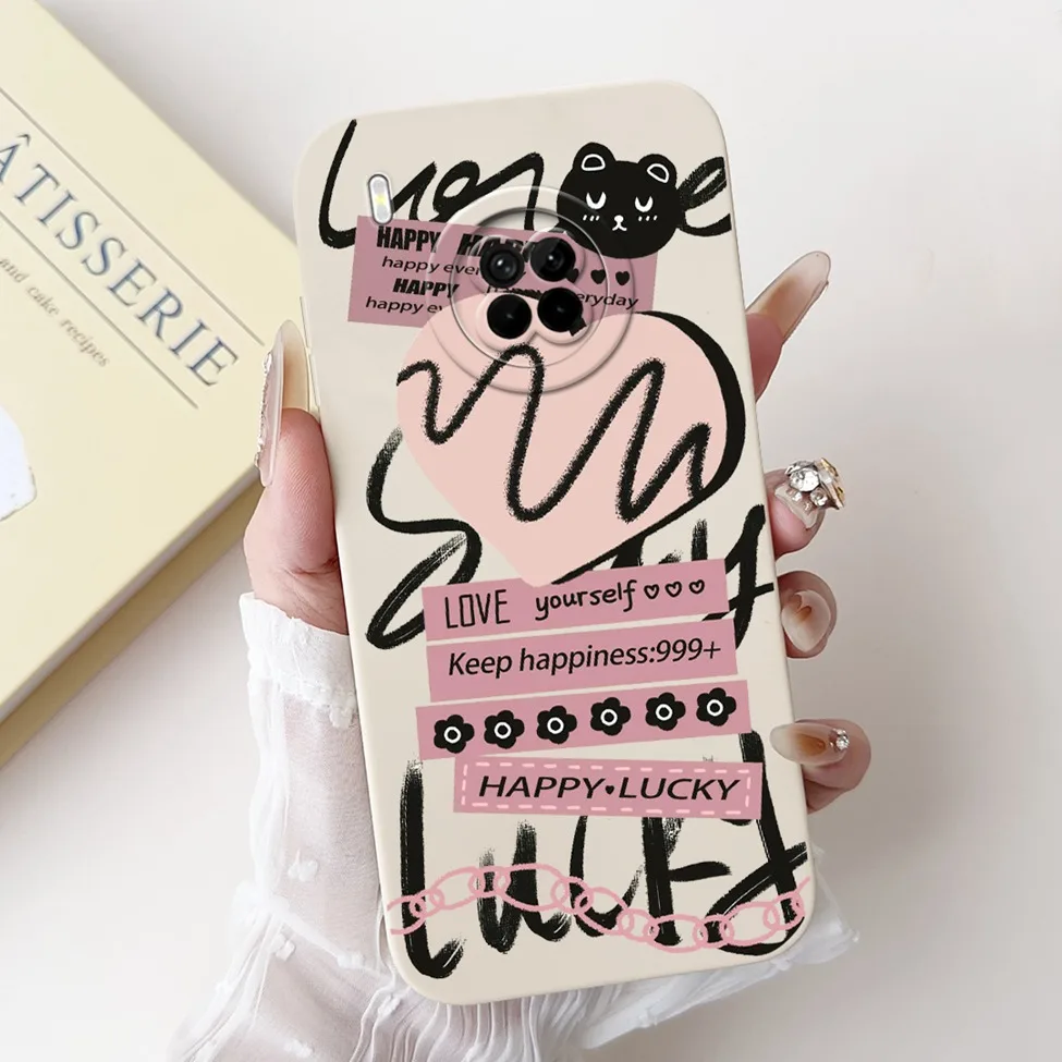Fashion Cute Cartoon Luxury Flower Silicone Shockproof Bumper Back Cover