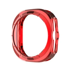 Custodia protettiva in TPU morbido premium con proteggi schermo per Samsung Galaxy Watch 7 Ultra, 47mm, guscio bumper