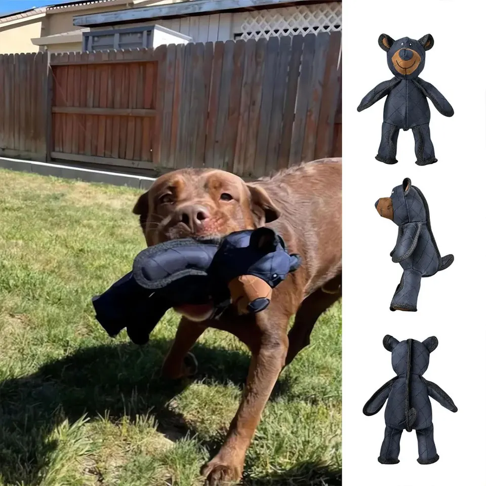 Giocattolo Squeak Per Cani YUREMEEY - Peluche Interattivo Per Cuccioli Con Cigolio