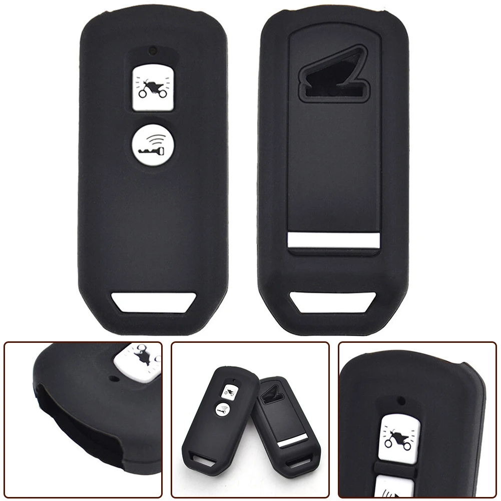 Silicone Car Key Cover Remote Protective Case for Honda PCX 150 X-ADV SH125 Scoopy SH300