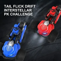 Coche teledirigido con Control remoto para niños, vehículo de juguete con luz, música, baile, deformación, escala 1:16, 2,4G - Imagen 4