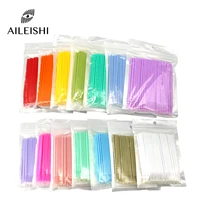 50/100pcs Disposable MicroBrush Eyelashes Extension  Individual Lash Removing Swab Micro Brush For Eyelash Extension Tools 1