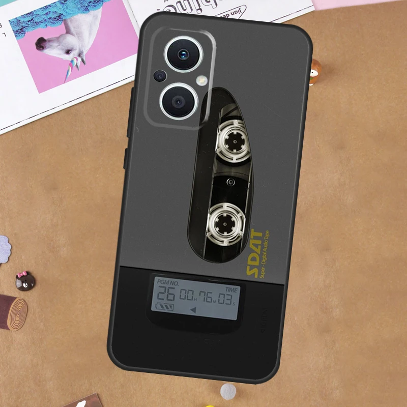 Vintage Magnetic Tape Cassette Style Phone Case Cover