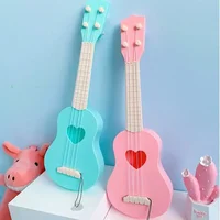 Children Ukulele Musical Toys 4 Strings Small Guitar Montessori Education Instruments Music Toy Learning 3 To 6 Years Boys Gift 1