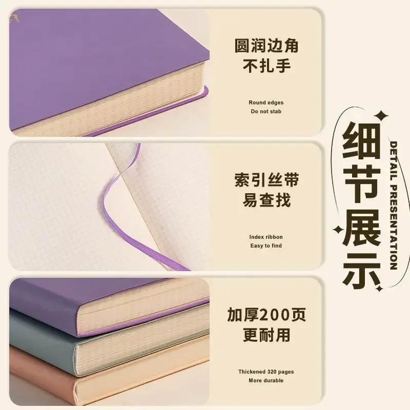

Вход Ins, толстая учетная запись, квадратные книги, суперпростая стильная книжка, блокнот для колледжа, чистый Дневник для осмотра, журнал