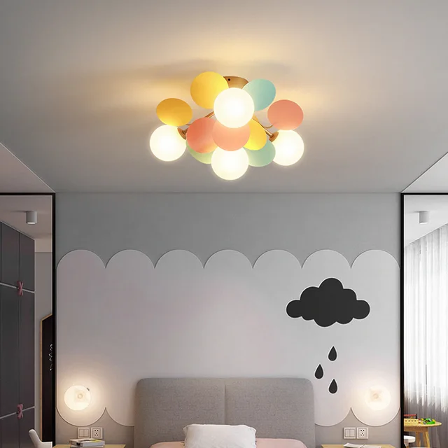 어린이 방을 위한 세련되고 저렴한 Winfordo 현대 천장 램프