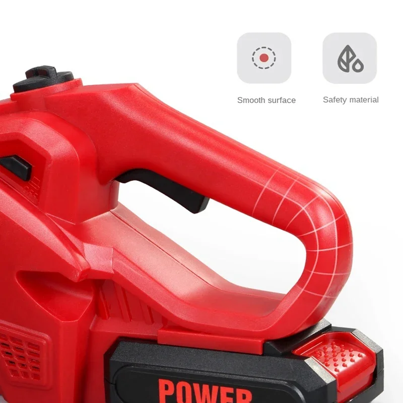 Children Electric Toolbox Pretend Play Toys Baby Simulation Tools Repair Lawn Mower Saw Hair Dryer Toy Maintenance Tool for kid 4