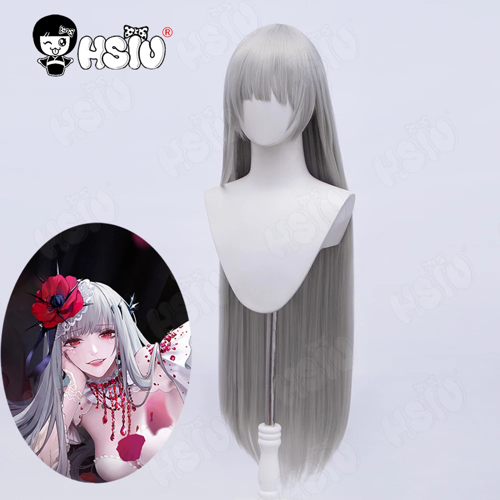 

Cocolic Cosplay Wig Fiber synthetic wig Path to Nowhere Cosplay Wig「HSIU 」Silver Long hair+Wig Cap