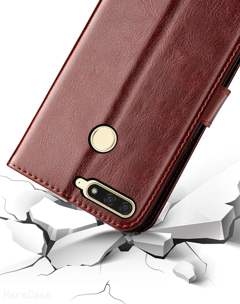 Leather Phone Wallet Case with Stand - Flip  Cover