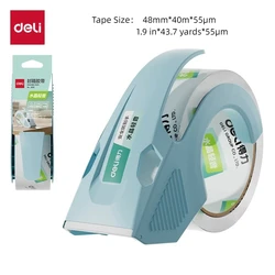 Premium Heavy - Duty Tape Dispenser with Quiet & Smooth Application for Packaging, Shipping, and Mailing (Dispenser 1 Roll)