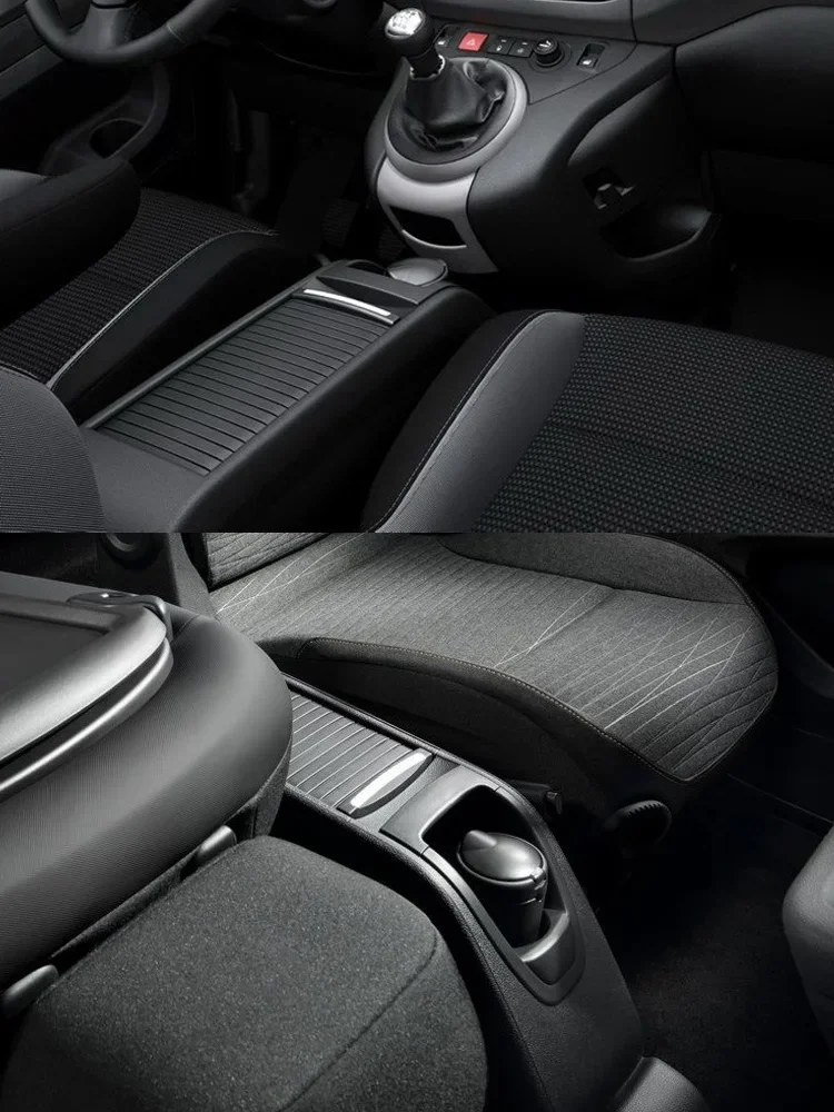 Auto Center Konsole Armlehne Box Lagerung Abdeckplatte Getränke halter Zug vorhang für Citroen Berlingo Peugeot Partner 2014-2018 – Detail 4