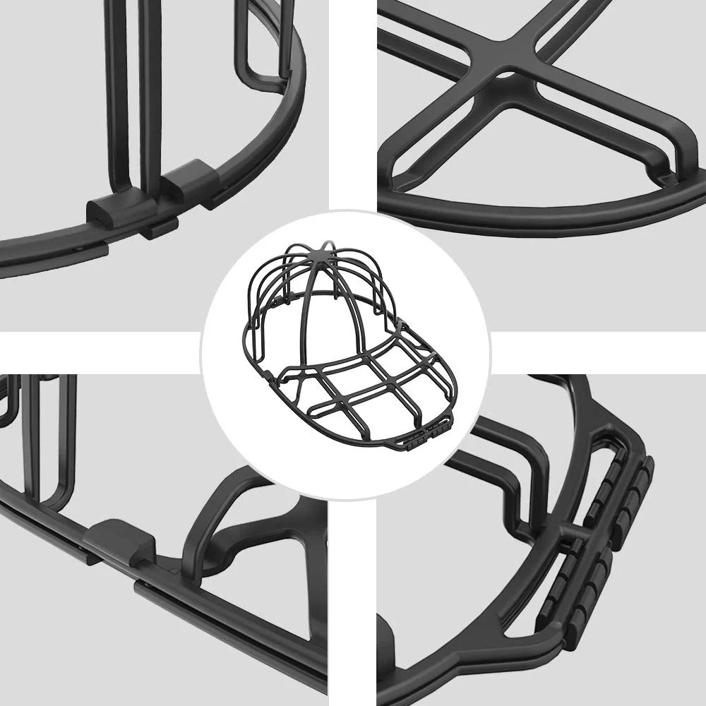 Double-deck Hat Cleaners-New Design Baseball Cap Washer, Fit for Adult/Kid's Hat Washer Frame/Washing Cage, Sha