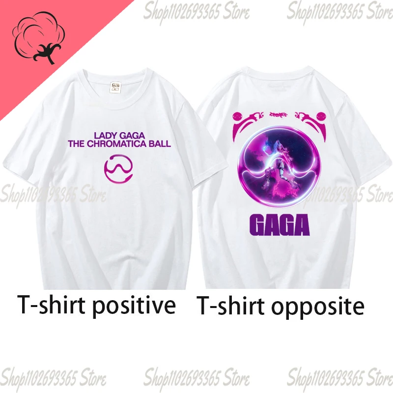 Lady Gaga The Chromatica Ball Tour T Shirt 2023 New Clothes