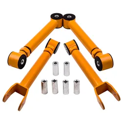4Pcs Adjustable Front Upper & Lower Control Arms for Jeep Grand Cherokee 99-04 Suspension   for  Wrangler TJ 97-2006