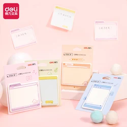 30 Sheets Cute Self-Adhesive Memo Pad Sticky Note Pad Kawaii Notepad School Student Supplies Office Supplies Stationery