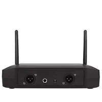 GLXD4 Professional Wireless Microphone Dual Channel Lavalier Headset mic for Church Speech Teaching Stage Performance 640~690Mhz 4