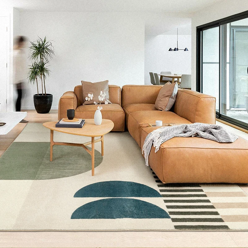 Plush rug mat sofa coffee table mat Nordic living room floor mat bedroom carpet room main image 0