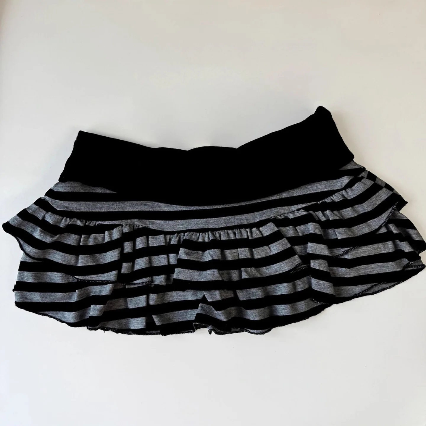 2026 New Women's Y2K Sexy Striped Color Block A-Line Mini Skirt Korean Japanese Streetwear Harajuku Niche Versatile Summer Skirt 3