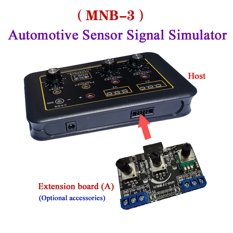 Signal Generator Current Voltage Simulator New MNB-3 Auto Sensor Signal Simulator MNB-2 Automotive Tester Car Rail Oxygen Oil Pressure Flow Sensor Signal Generator