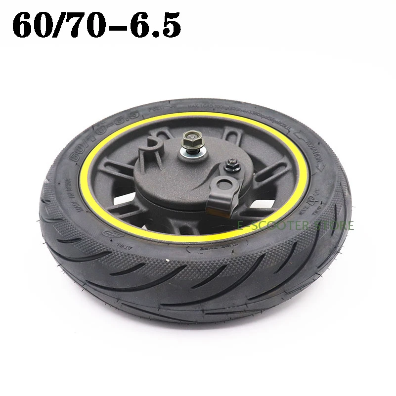 10 Inch Electric Scooter Front Wheel with Vacuum Tubeless Tire Assembly
