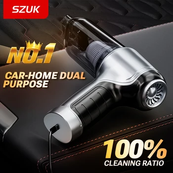 SZUK New Mini Car Vacuum Cleaner Powerful Cordless Wireless Cleaner Cleaning Machine HandHeld Portable Vacuum Cleaner for Car 1