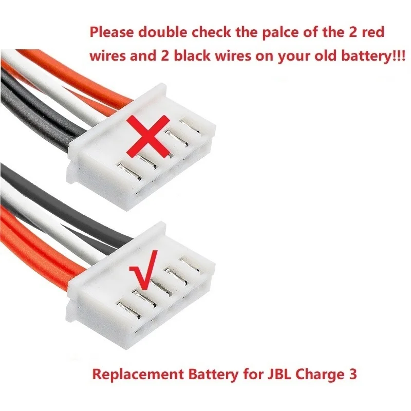 Rechargeable Battery 6000mah For JBL Charge 3 Charge3 GSP1029102A